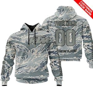 LIMITED EDITION PRODUCTS  – US AIR PORCE – KTM RACING – CUSTOM NAME