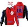 PREMIUM MX – CUSTOM NAME – SUZUKI – RED