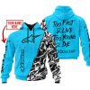 TOO FAST TO LIVE TOO YOUNG TO DIE – LIMITED EDITION – CUSTOM NAME – ALPINESTARS – SKY BLUE