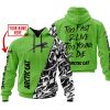 TOO FAST TO LIVE TOO YOUNG TO DIE – LIMITED EDITION – CUSTOM NAME – ARCTIC CAT – GREEN