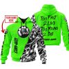 TOO FAST TO LIVE TOO YOUNG TO DIE – LIMITED EDITION – CUSTOM NAME – CAN AM – GREEN