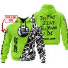 TOO FAST TO LIVE TOO YOUNG TO DIE – LIMITED EDITION – CUSTOM NAME – CAN AM – GREEN 1