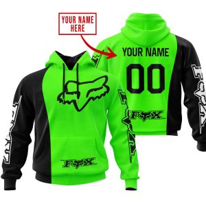PREMIUM MX – CUSTOM NAME – FOX RACING -GREEN