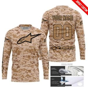 Custom name BraapGirls LIMITED EDITION PRODUCTS – US MARINE – ALPINESTARS RACING – CUSTOM NAME Alpinestars for motocross girls and dirt bike riders - Alpines...