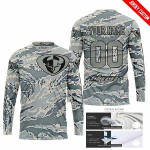 Custom name BraapGirls LIMITED EDITION PRODUCTS – US AIR PORCE – THOR RACING – CUSTOM NAME Brands for motocross girls and dirt bike riders - Brands view 1