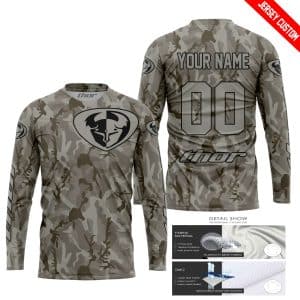 Custom name BraapGirls LIMITED EDITION PRODUCTS – US ARMY V2 – THOR RACING – CUSTOM NAME Brands for motocross girls and dirt bike riders - Brands view 1