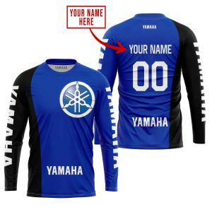 Custom name BraapGirls PREMIUM MX – CUSTOM NAME – YAMAHA – BLUE Brands for motocross girls and dirt bike riders - Brands view 3