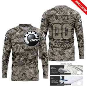 Custom name BraapGirls LIMITED EDITION PRODUCTS – US ARMY – SKI DOO RACING – CUSTOM NAME Brands for motocross girls and dirt bike riders - Brands view 1