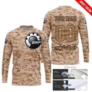 Custom name BraapGirls LIMITED EDITION PRODUCTS – US MARINE – SKI DOO RACING – CUSTOM NAME Brands for motocross girls and dirt bike riders - Brands view 1