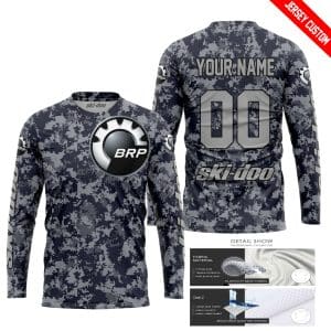 Custom name BraapGirls LIMITED EDITION PRODUCTS – US NAVY – SKI DOO RACING – CUSTOM NAME Brands for motocross girls and dirt bike riders - Brands view 1