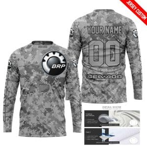 Custom name BraapGirls LIMITED EDITION PRODUCTS – US ARMY V1 – SEA DOO RACING – CUSTOM NAME Brands for motocross girls and dirt bike riders - Brands view 1