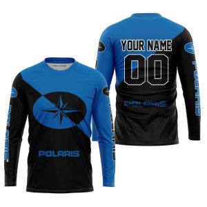 Custom name BraapGirls PREMIUM GIFT – CUSTOM NAME – POLARIS – BLUE Brands for motocross girls and dirt bike riders - Brands view 1