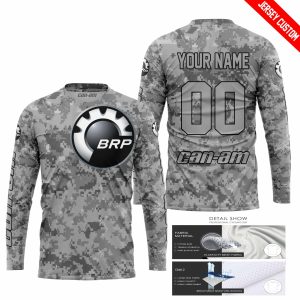 Custom name BraapGirls LIMITED EDITION PRODUCTS – US ARMY V1 – CAN AM RACING – CUSTOM NAME Brands for motocross girls and dirt bike riders - Brands view 1