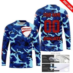 Custom name BraapGirls LIMITED EDITION PRODUCTS – US NAVY V1 – DUCATI RACING V1 – CUSTOM NAME Brands for motocross girls and dirt bike riders - Brands view 1