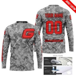 Custom name BraapGirls LIMITED EDITION PRODUCTS – US ARMY V1 – GAS GAS RACING V1 – CUSTOM NAME Brands for motocross girls and dirt bike riders - Brands view 1