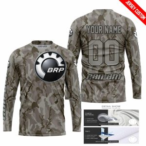Custom name BraapGirls LIMITED EDITION PRODUCTS – US ARMY V2 – CAN AM RACING – CUSTOM NAME Brands for motocross girls and dirt bike riders - Brands view 1