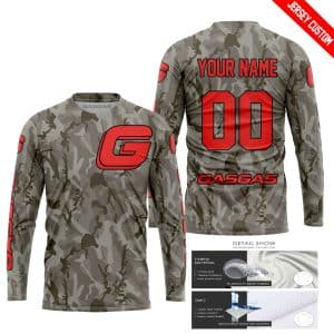 Custom name BraapGirls LIMITED EDITION PRODUCTS – US ARMY V2 – GAS GAS RACING V1 – CUSTOM NAME Brands for motocross girls and dirt bike riders - Brands view 1
