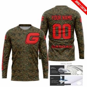 Custom name BraapGirls LIMITED EDITION PRODUCTS – US MARINE V1 – GAS GAS RACING V1 – CUSTOM NAME Brands for motocross girls and dirt bike riders - Brands view 1