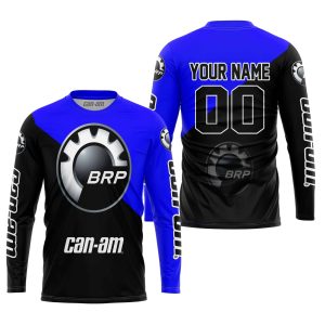 Custom name BraapGirls PREMIUM GIFT – CUSTOM NAME – CAN-AM – BLUE Brands for motocross girls and dirt bike riders - Brands view 1