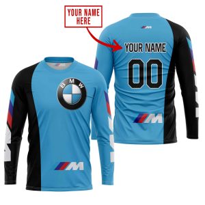 Custom name BraapGirls PREMIUM MX – CUSTOM NAME – BMW – SKY BLUE Brands for motocross girls and dirt bike riders - Brands view 1