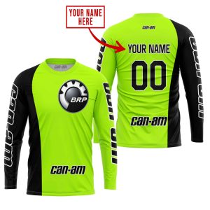 Custom name BraapGirls PREMIUM MX – CUSTOM NAME – CAN AM – NEON Brands for motocross girls and dirt bike riders - Brands view 1