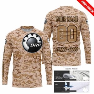 Custom name BraapGirls LIMITED EDITION PRODUCTS – US MARINE – CAN AM RACING – CUSTOM NAME Brands for motocross girls and dirt bike riders - Brands view 1