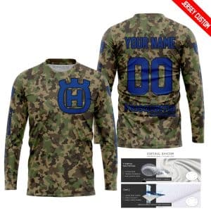 Custom name BraapGirls LIMITED EDITION PRODUCTS – US ARMY V3 – HUSQVARNA RACING V1 – CUSTOM NAME Brands for motocross girls and dirt bike riders - Brands view 1