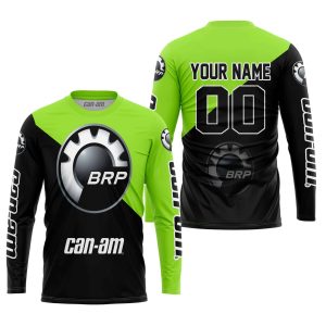 Custom name BraapGirls PREMIUM GIFT – CUSTOM NAME – CAN-AM – GREEN 1 Brands for motocross girls and dirt bike riders - Brands view 1
