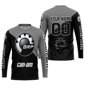 Custom name BraapGirls PREMIUM GIFT – CUSTOM NAME – CAN-AM – GREY Brands for motocross girls and dirt bike riders - Brands view 1