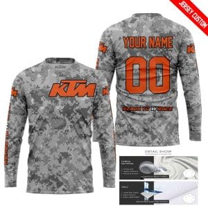Custom name BraapGirls LIMITED EDITION PRODUCTS – US ARMY V1 – KTM RACING V1 – CUSTOM NAME Brands for motocross girls and dirt bike riders - Brands view 1