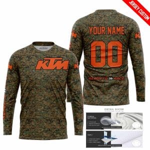 Custom name BraapGirls LIMITED EDITION PRODUCTS – US MARINE V1 – KTM RACING V1 – CUSTOM NAME Brands for motocross girls and dirt bike riders - Brands view 1