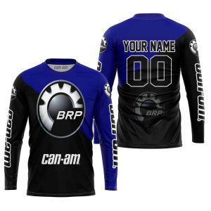Custom name BraapGirls PREMIUM GIFT – CUSTOM NAME – CAN-AM – NAVY Brands for motocross girls and dirt bike riders - Brands view 2