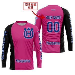 Custom name BraapGirls PREMIUM MX – CUSTOM NAME – HUSQVARNA – PINK 1 Brands for motocross girls and dirt bike riders - Brands view 1