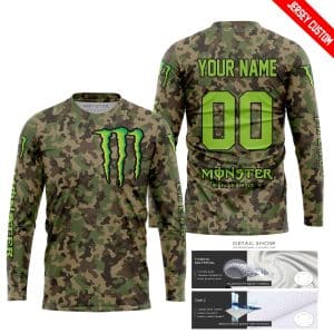 Custom name BraapGirls LIMITED EDITION PRODUCTS – US ARMY V3 – MONSTER ENERGY RACING V1 – CUSTOM NAME Brands for motocross girls and dirt bike riders - Brand...