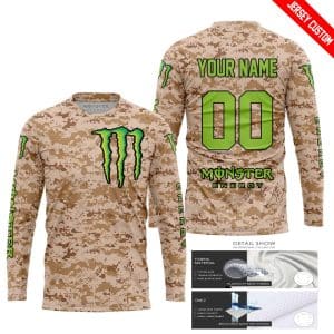 Custom name BraapGirls LIMITED EDITION PRODUCTS – US MARINE – MONSTER ENERGY RACING V1 – CUSTOM NAME Brands for motocross girls and dirt bike riders - Brands...