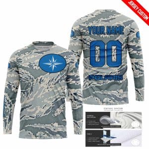 Custom name BraapGirls LIMITED EDITION PRODUCTS – US AIR PORCE – POLARIS RACING V1 – CUSTOM NAME Brands for motocross girls and dirt bike riders - Brands view 1