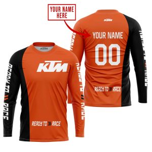 Custom name BraapGirls PREMIUM MX – CUSTOM NAME – KTM – ORANGE Brands for motocross girls and dirt bike riders - Brands view 1