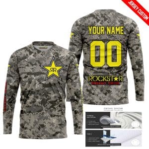 Custom name BraapGirls LIMITED EDITION PRODUCTS – US ARMY – ROCKSTAR ENERGY RACING V1 – CUSTOM NAME Brands for motocross girls and dirt bike riders - Brands ...