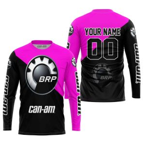 Custom name BraapGirls PREMIUM GIFT – CUSTOM NAME – CAN-AM – PINK Brands for motocross girls and dirt bike riders - Brands view 2
