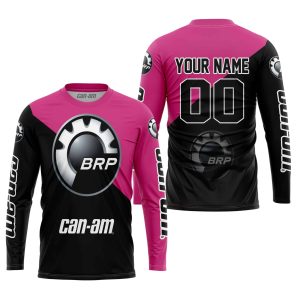 Custom name BraapGirls PREMIUM GIFT – CUSTOM NAME – CAN-AM – PINK 1 Brands for motocross girls and dirt bike riders - Brands view 2