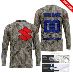 Custom name BraapGirls LIMITED EDITION PRODUCTS – US ARMY V2 – SUZUKI RACING V1 – CUSTOM NAME Brands for motocross girls and dirt bike riders - Brands view 1