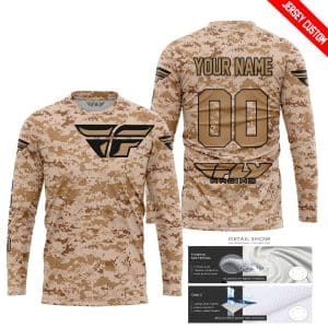 Custom name BraapGirls LIMITED EDITION PRODUCTS – US MARINE – FLY RACING – CUSTOM NAME Brands for motocross girls and dirt bike riders - Brands view 1