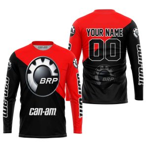 Custom name BraapGirls PREMIUM GIFT – CUSTOM NAME – CAN-AM – RED Brands for motocross girls and dirt bike riders - Brands view 2