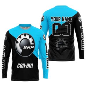 Custom name BraapGirls PREMIUM GIFT – CUSTOM NAME – CAN-AM – SKY BLUE Brands for motocross girls and dirt bike riders - Brands view 2