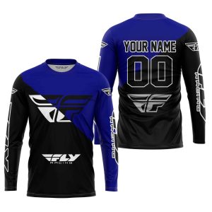 Custom name BraapGirls PREMIUM GIFT – CUSTOM NAME – FLY RACING – NAVY Brands for motocross girls and dirt bike riders - Brands view 2
