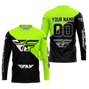 Custom name BraapGirls PREMIUM GIFT – CUSTOM NAME – FLY RACING – NEON Brands for motocross girls and dirt bike riders - Brands view 2