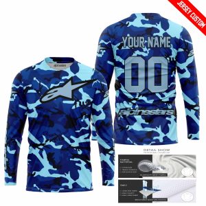 Custom name BraapGirls LIMITED EDITION PRODUCTS – US NAVY V1 – ALPINESTARS RACING – CUSTOM NAME Alpinestars for motocross girls and dirt bike riders - Alpine...