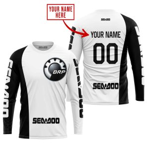 Custom name BraapGirls PREMIUM MX – CUSTOM NAME – SEA DOO – WHITE Brands for motocross girls and dirt bike riders - Brands view 3