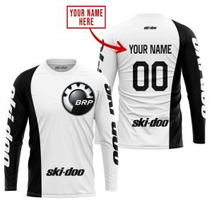Custom name BraapGirls PREMIUM MX – CUSTOM NAME – SKI DOO – WHITE Brands for motocross girls and dirt bike riders - Brands view 3