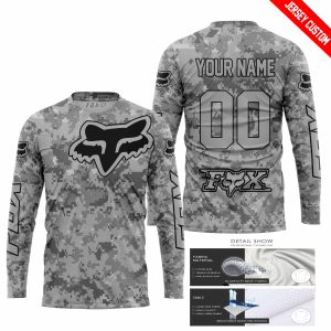Custom name BraapGirls LIMITED EDITION PRODUCTS – US ARMY V1 – FOX RACING – CUSTOM NAME Brands for motocross girls and dirt bike riders - Brands view 1